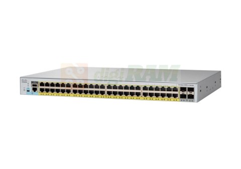 Cisco WS-C2960L-SM-48PS 48Ps Network Switch, 48