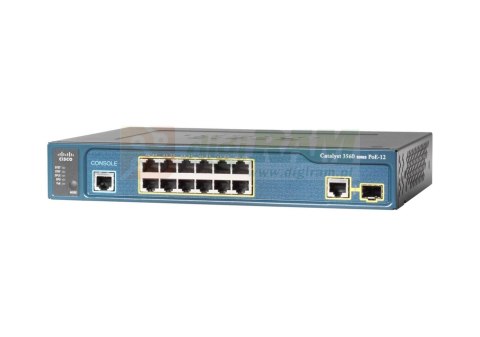 Cisco WS-C3560CX-12PC-S-RFB Switch/Cat 3560-CX 12p PoE