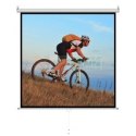 Ekran ręczny półautomat 1:1 96" 244x244cm MS-96 1:1