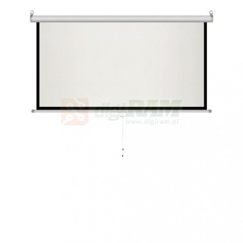Ekran ręczny półautomat 1:1 96" 244x244cm MS-96 1:1
