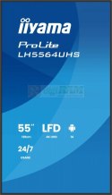 Monitor 55 cali LH5564UHS-B1AG, 24/7,VA,ANDROID14,4K,500cd,5000:1, 2xHDMI ,USB-C,RJ45, RS-232c, IR, 2x10W, 2xUSB, UCHWYT ŚCIE