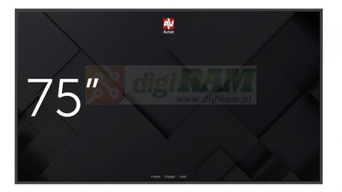 Monitor informacyjny DS 75' - 18/7 2x10W Android 11.0