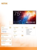 Monitor wielkoformatowy 86 cali IFPD N3861K H1F2C0HBW101