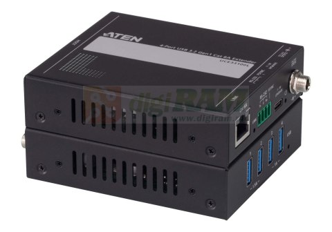 Aten UCE33100-AT-B 4-Port USB 3.2 Gen 1 Cat 6A