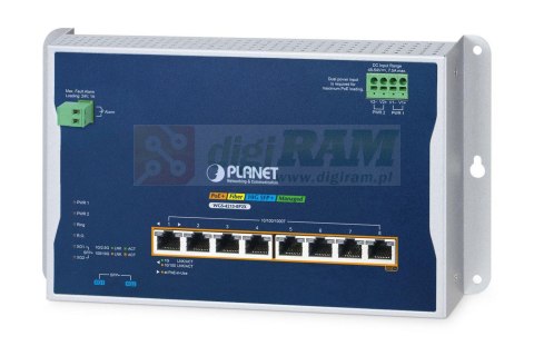 Planet WGS-4215-8P2X IP30, IPv6/IPv4, L2+ 8-Port