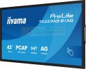 Monitor 43 cale T4329AS-B1AG VA,4K,HDMIx2,USB-C,RJ45,2x10W,WiFi, Android 14, Signal FailOver, Whiteboard, iiSignage (CMS), i
