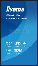 Monitor 55 cali LH5575UHS-B2AG,24/7,IPS,ANDROID.11,4K, WiFi, iiSignage2, FailOver, EShare, 24/7, full daisy chain