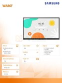 Monitor interaktywny 86 cali WA86F LH86WAFWLGCXEN