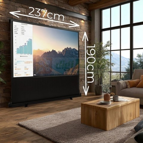 Ekran projekcyjny przenośny 100 cali 16:9 MC-964