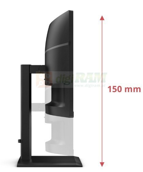 Monitor CU34E4CV 34 cale 120Hz Curved VA HDMIx2 DP RJ45 HAS Głośniki