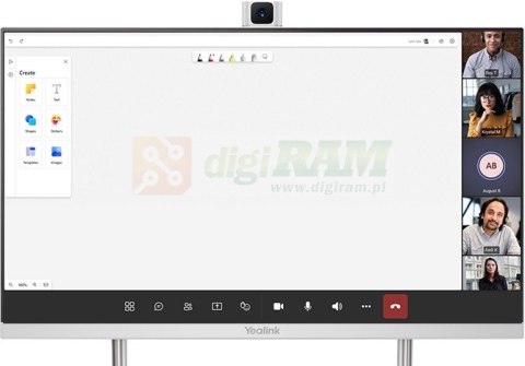 Monitor interaktywny Desk Vision A24