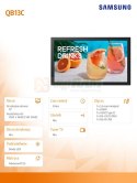 Monitor profesjonalny 13 cali QB13C LH13QBCEBGBXEN