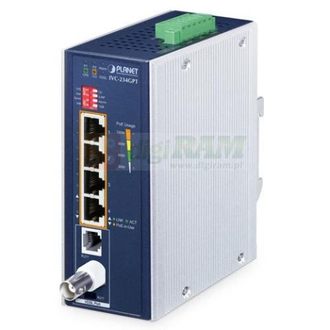 Planet IVC-234GPT IP30 Industrial 4-Port