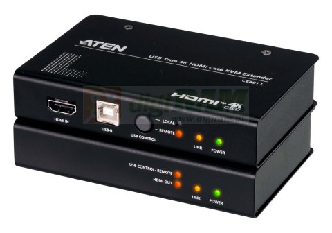 Aten CE801-AT-G USB True 4K HDMI Cat 6 KVM