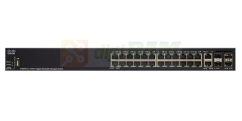 Cisco SG350X-24-K9-EU-RFB SMB 24 x 10/100/1000 ports4 x