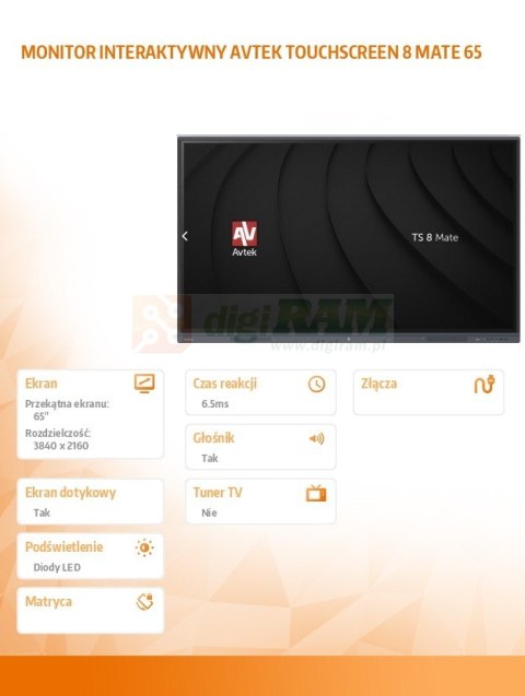 Monitor TS 8 MATE 65