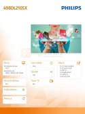 Monitor wielkoformatowy 49BDL2105X 49 cali