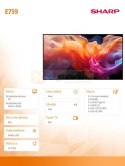 Monitor wielkoformatowy MultiSync E759 75 cali UHD 16/7 350cd/m2