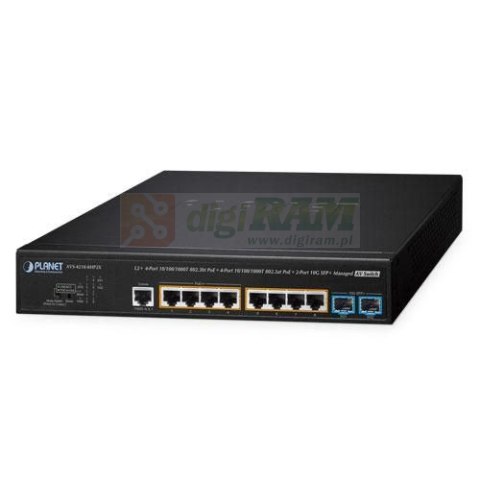 Planet AVS-4210-8HP2X L2+ 4-Port 10/100/1000T