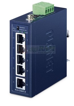 Planet IGS-500T-E IP40 Compact size 5-Port