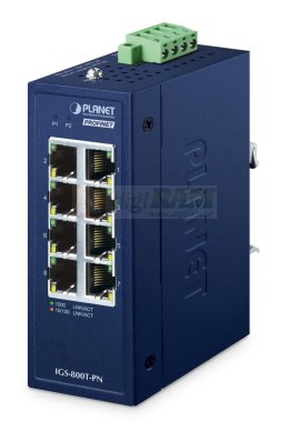 Planet IGS-800T-PN IP30 Compact size Industrial