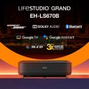 Projektor EH-LS670B 3LCD KD 4KUHD/3600L/5m:1/16:9/czarny
