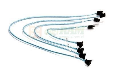 Supermicro CBL-0190L 4 X Round Sata Cable 0.43 M