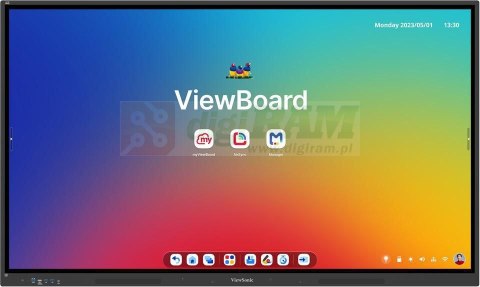 ViewSonic IFP7534 IFP7534, 75" (EDLA) 40 Multi