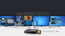 Aten KE8980MR-AX-G 4K Quad-Display KVM over IP
