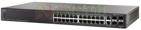 Cisco SG500-28-K9-RFB SG500-28 Ethernet Switch- 24