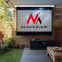 Ekran elektryczny z naciągiem Premium MC-992