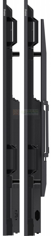 Monitor 86 cali LH8664UHS-B3AG 24/7,IPS,ANDROID 14,4K,2xHDMI,RJ45, 2xUSB,WiF,iUSB-C(DP-Alt),2x16W, iiSignage? (CMS), iiContro