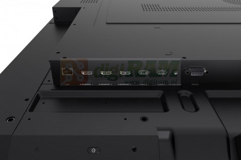 Monitor 86 cali LH8664UHS-B3AG 24/7,IPS,ANDROID 14,4K,2xHDMI,RJ45, 2xUSB,WiF,iUSB-C(DP-Alt),2x16W, iiSignage? (CMS), iiContro