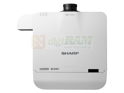 SHARP PROJEKTOR A824U Jasność 8200 Lm Zaawansowany profesjonalny laserowy projektor instalacyjny LCD