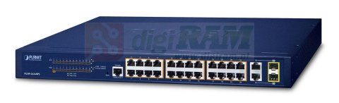 Planet FGSW-2624HPS 24-Port 10/100TX 802.3at