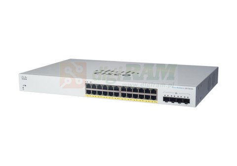 Cisco CBS220-24FP4GEU-RF Network Switch Managed L2
