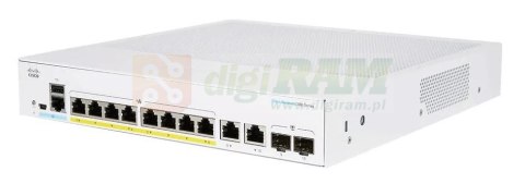 Cisco CBS250-8FP-E-2G-EU-RF Network Switch Managed L2/L3