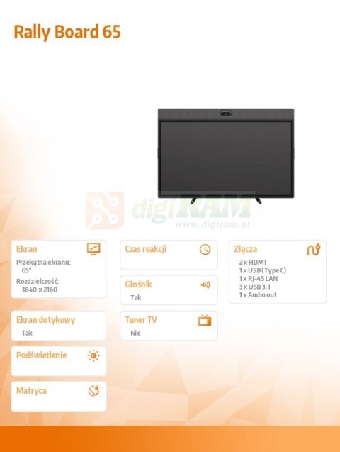 Ekran Rally Board 65 Graphite