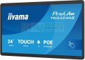 Monitor 23.8 cala ProLite TW2424AS-B3P POJ.10PKT.24/7,ANDROID14, IPS, USB-C, 2x5W, RJ45,dubbele microfoon, antireflectiecoatin