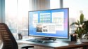 Monitor 43 cale X4373UHSU-B2 4K,VA,2xHDMI,DP,USBCdock (PD95W), 4000:1, USB HUB x4 (2x Type-A, 2x Type-C), KVM, 2 x 7W,450 