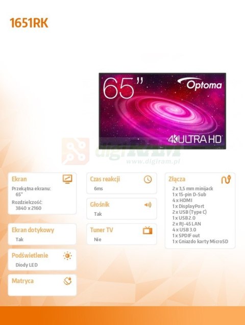 Monitor IFPD 1651RK W3FC0S1W111