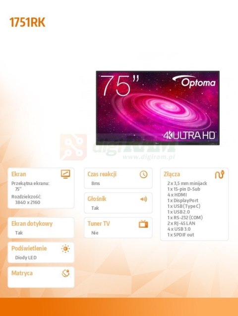Monitor IFPD 1751RK W3FC0T1W111