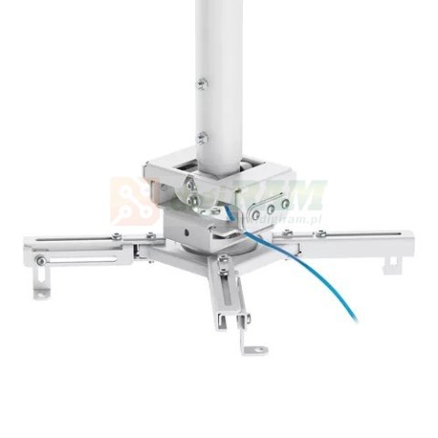 Uchwyt sufitowy do projektora CL25-550WH1 35kg 74,5-114,5cm
