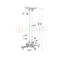 Uchwyt sufitowy do projektora CL25-550WH1 35kg 74,5-114,5cm