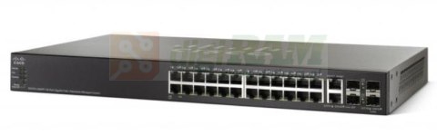 Cisco SG500-28MPP-K9-G5-RFB Switch 28-port Gigabit Max