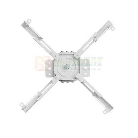 Uchwyt sufitowy do projektora CL25-550WH1 h:74,5-114,5 cm biały