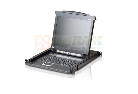 Aten CL1000M-ATA-GG Slideaway console 17" LCD -