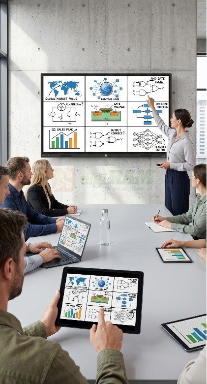 Monitor interaktywny TS 9 Mate G 65