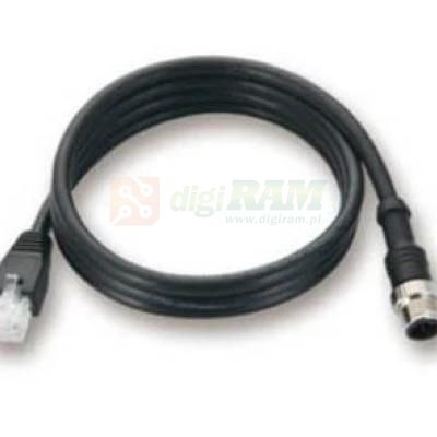 Planet CB-M12D4MRJ-120 4-Pin D-Coding M12 Male to