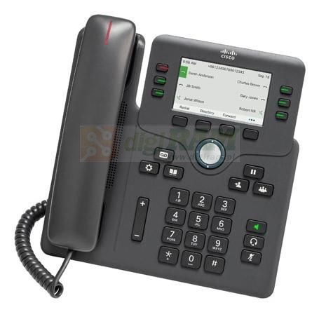 Cisco CP-6871-3PW-CE-K9= 6871 Ip Phone Black 6 Lines